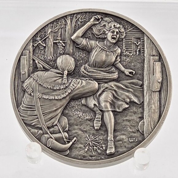 Elizabeth Zane The Great Women of the American Revolution Bicentennial Medals - Picture 1 of 3